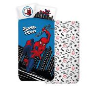 COMPLETO LENZUOLA SPIDERMAN MARVEL SOTTOLENZUOLA LENZUOLA FEDERA LETTO SINGOLO.