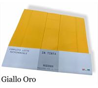 Completo Lenzuola Tinta Unita Cotone 100% Tessier Singolo/1,5 P/Matrimoniale