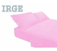 Completo lenzuola Tinta unita Irge in puro cotone - varie dimensioni AA369