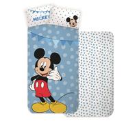 COMPLETO LENZUOLA TOPOLINO DISNEY SOTTOLENZUOLA LENZUOLA FEDERA LETTO SINGOLO.