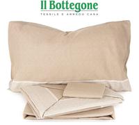 Novia Completo Lenzuola in Flanella Crono Dimensioni Varie W159 Una Piazza e Mezza Beige