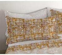 Completo Lenzuola Una Piazza Soffice Flanella Arancio Caldo Cotone 100% Cogal