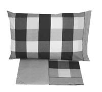 Completo Lenzuolo Una Piazza e Mezza Wilson Grigio