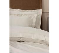 Completo letto - 1 copripiumino 220 x 240 cm + 2 federe 60 x 60 cm - 100% raso di cotone - Beige