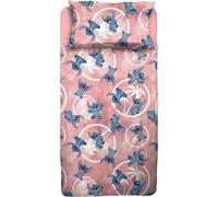 Completo Letto 1 Piazza Stitch Rosa - HERMET