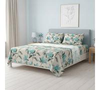 Completo Letto 100% cotone Made in Italy Zambaiti Bocciolo
