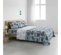 Completo Letto 100% cotone Made in Italy Zambaiti style