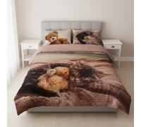 Completo letto copriletto Bassetti Peluche matrimoniale in cotone