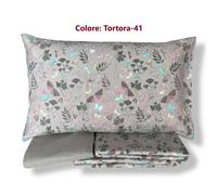 COMPLETO LETTO FLANELLA-100%Cotone-BASSETTI-Lenzuola-SOTTO-SOPRA-FEDERE-30%SALE