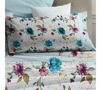 Completo letto lenzuola Laura Biagiotti 100% cotone percalle Virginia