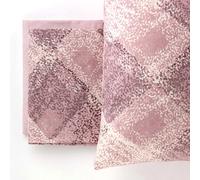 Completo letto matrimoniale cotone Riviera rosa