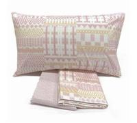 Completo letto matrimoniale Gabel Flanella Nora var. ibisco