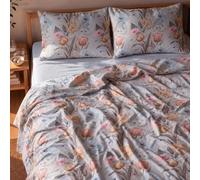 Completo Letto Matrimoniale Percalle Enrico Coveri ILAR perla