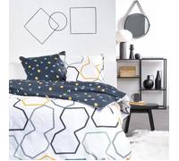Completo letto matrimoniale - TODAY - Sunshine 11.41 - 220 x 240 cm - 100% Cotone stampato