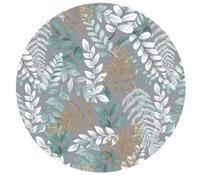 Completo Letto Set Lenzuola Rotondo Fiori 100% Cotone Motivi Floreali