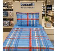 Completo Letto singolo Bassetti Kilt B2 100% cotone