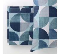 Completo letto singolo Riviera azzurro Cassio