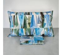 Completo letto una piazza e mezza Zambaiti Style 2092 blu