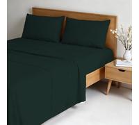 Completo letto WATER WASHED Matrimoniale in Microfibra, Set Lenzuola Letto Matrimoniale 4 pezzi Lenzuolo Sotto con Angoli 170x200, Lenzuolo Sopra 240x270, Coppia federe - OTTANIO