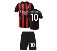 Completo Maglia Personalizzata Leao Milan 2026 ufficiale Home Pantaloncini Rafa
