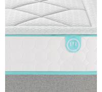 Completo materasso a molle + rete, LE TOUT MOELLEUX Grigio 120 x 190 cm
