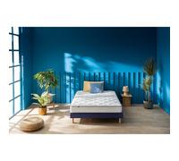 Completo materasso arrotolato e rete kit, Sweety Bianco 140 x 190 cm