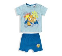 Completo neonato bimbo Disney Nemo t-shirt e pantaloncino in cotone estivo 6082