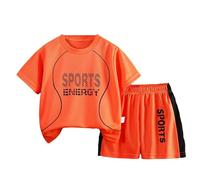 Completo Neonato Estivo,Abbigliamento Set per Bambini Estivi di Magliette Completivi da Bambino Spiaggia con Bretelle 2 Pezzi Tuta Ginnastica Casual Mare