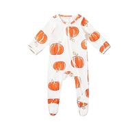 Completo Neonato Halloween Costume di Pagliaccetto Body Vestito Pipistrello Cosplay Tute Zucca Bimbo Teschio Fantasma Stampa per Neonati, Bambini, Bambine