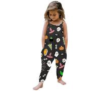 Completo Neonato Halloween Pagliaccetto Carnevale Bimbo Tutina Bambino Forma Pipistrello Bimba Zucca Body con Maniche Lunghe Il Mio Primo Vestito di