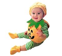 Completo Neonato Halloween Pagliaccetto Carnevale Bimbo Tutina Tutine Cotone Pipistrello Costume Cosplay Tute Bimba Zucca Teschio Fantasma Stampa Felpa con Cappuccio
