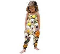 Completo Neonato Halloween Vestiti per neonati Body Romper di Tutina Bambino Forma Pipistrello Cotone Stampa Zucca Jumpsuit Fantasma Il Mio Primo Vestito