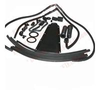 Completo Nero Corpo Gomma Kit Vespa Super Sprint Vbb Rally Modelli S2u