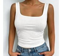 Completo nero e bianco a due pezzi modellante in vita, essenziale per discoteca, concerto, appuntamento e festa, adatto per rave, festival musicale, streetwear, outfit per il compleanno delle donne, l