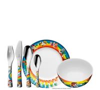 WMF Paw Patrol Kinder Geschirrset 6-Teilig Stoviglie Posate per Bambini in Acciaio Inox, dai 3 Anni in su, Cromargan Lucid, 18/10 lucidato, Multicolore