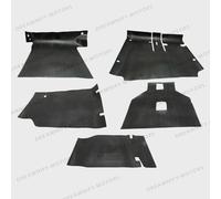 Completo Pavimento Gomma Opaco Set Di 5 Per Suzuki Samurai Sierra SJ410 SJ413