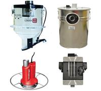 Completo Pellet-Saugsystem Con 25m Tubo, Talpa, Turbina, Clip