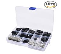 Completo per Jumper Pin Header Kit 620pz con connettori maschio femmina