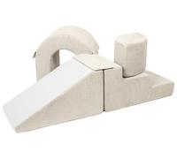 Completo Ponte set 4 mattoni blocchi schiuma gioco giocattoli bambini (colore: crema (velluto a coste))
