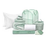 Completo Retro A College Dormitorio Kit Con Confortevoli,Fogli,Towels & Cuscino