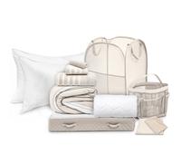 Completo Retro A College Dormitorio Kit Con Confortevoli,Fogli,Towels & Cuscino