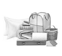Completo Retro A College Dormitorio Kit Con Confortevoli,Fogli,Towels & Cuscino
