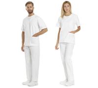 Completo sanitario casacca e pantalone, oss, Infermiere, Medico, unisex