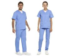 Completo sanitario casacca e pantalone, oss, Infermiere, Medico, unisex