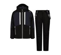 CMP Set Tuta sci da bambino in twill, 35W0294 (Antracite, 140)
