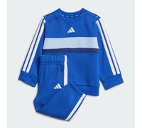 Completo Seasonal Essentials Tiberio 3-Stripes Fleece Crew Kids Royal Blue / White / Dark Blue 0-3M