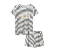 Completo Set 2 Pezzi Bambine e Ragazze Cotone Estate TShirt Manica Corta e Pantaloni Bambina Casual Set di Abbigliamento da Casa Estivo Maglietta Camicetta Ragazza 3-14 Anni