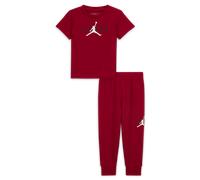 Completo sostenibile con pantaloni Jumpman Jordan - Bebè (12-24 mesi) - Rosso 24M