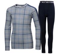 Completo sotto maillot e leggings per bambini Helly Hansen Graphic Lifa Bleu 14 anni