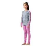 Completo sotto maillot e leggings per bambini Helly Hansen Graphic Lifa Rose 12 anni